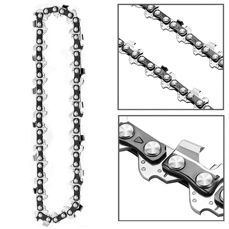 

JHD-4 Inch 1/4Inch Mini Steel Chainsaw Chain Electric Electric Saw Accessory