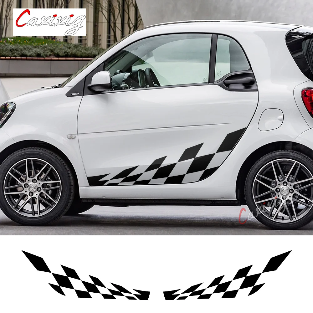 

2 шт., автомобильная боковая решетка для дверей Mercedes Benz Smart Fortwo W453 W451