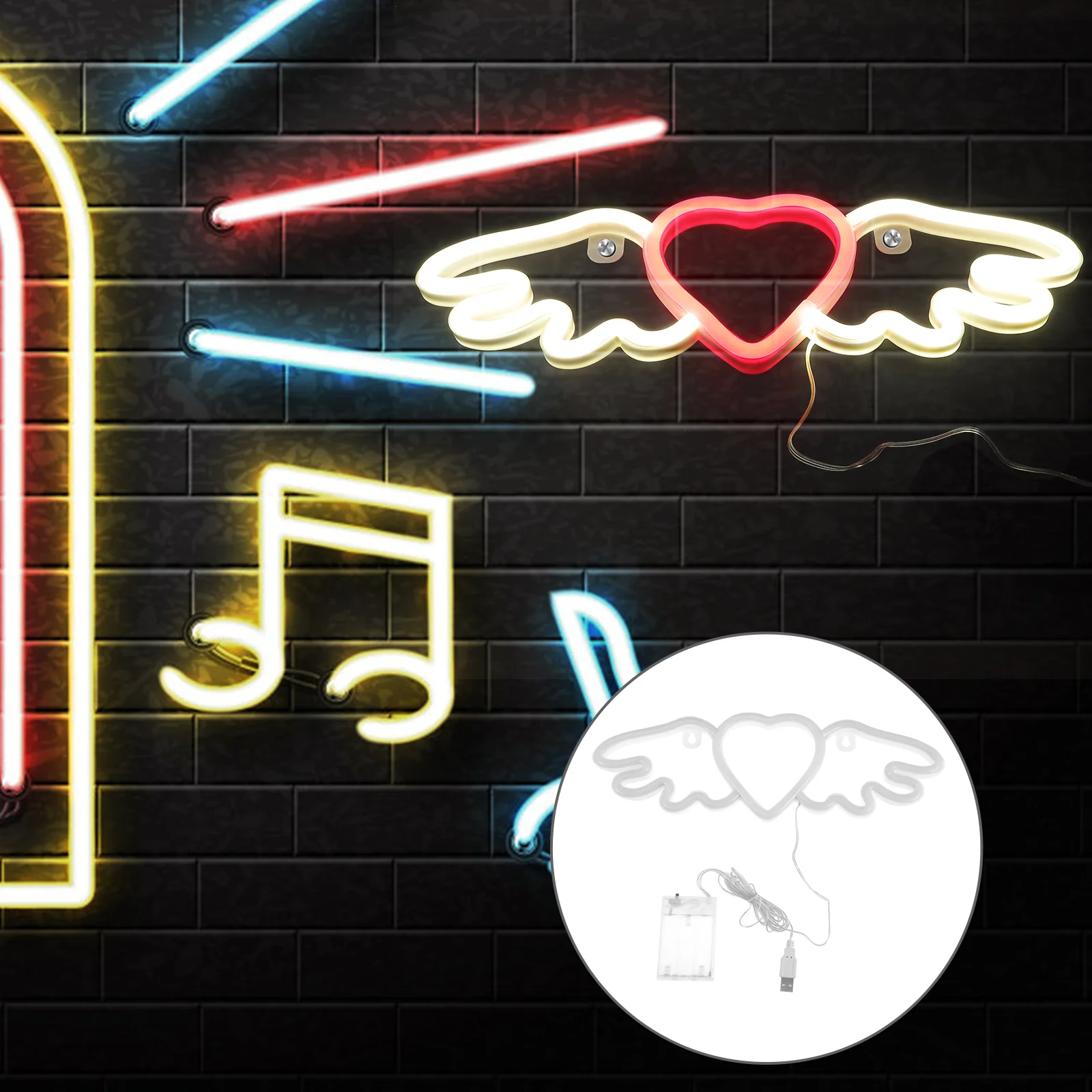 

Wall Decor Room Decor Neon Sign Bedroom Neon Signs Heart Led Light Heart Light Led Room Decor Led Light Sign