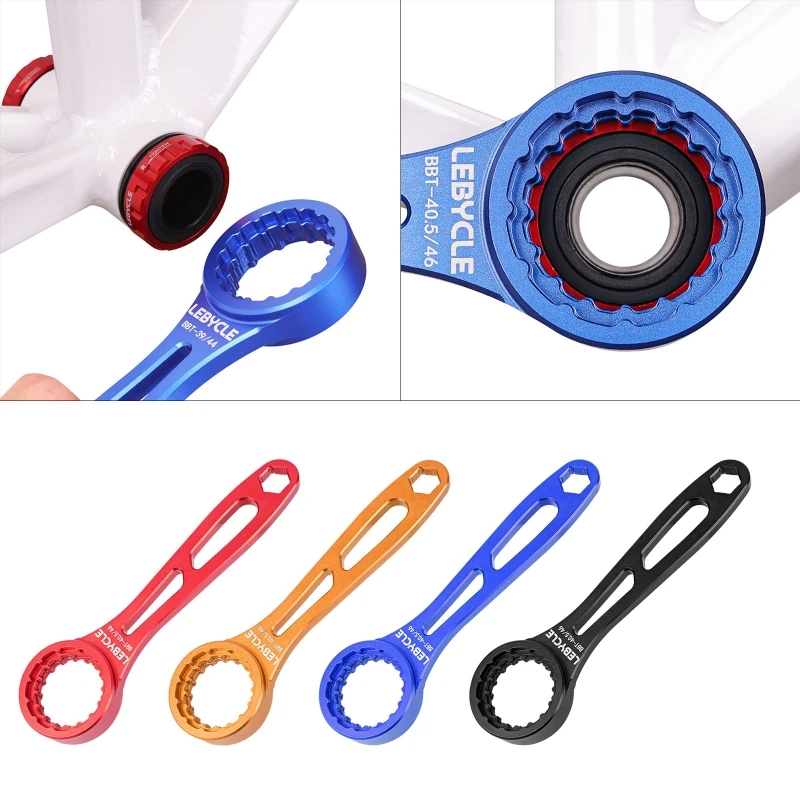 

Multifunctional BB Wrench 4 in 1 Bicycle Bottom Bracket Removal Crank Tool MTB/Road Bike Bottom Bracket Wrench Durable