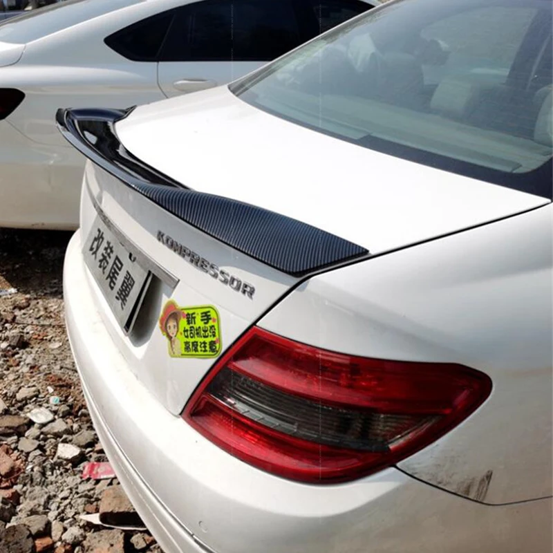 Спойлер крыла багажника автомобиля Mercedes C Class W204 Sedan Аксессуары из АБС-пластика C180