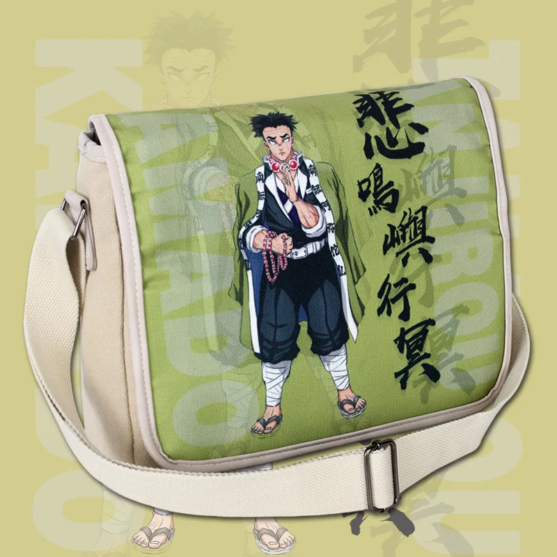 E-Mell Hashibira Inosuke Shinazugawa Genya Kochou Shinobu Rengoku Kyoujurou Uzui Tengen Kanroji Miritsu Shoulder Message Bags