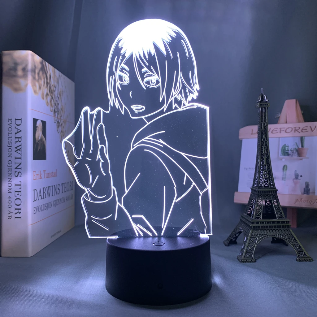 

Manga Haikyuu 3d Lamp for Room Decor Boyfriend Birthday Gift Nightlight Anime Haikyu Kenma Kozume Bedroom Led Night Light
