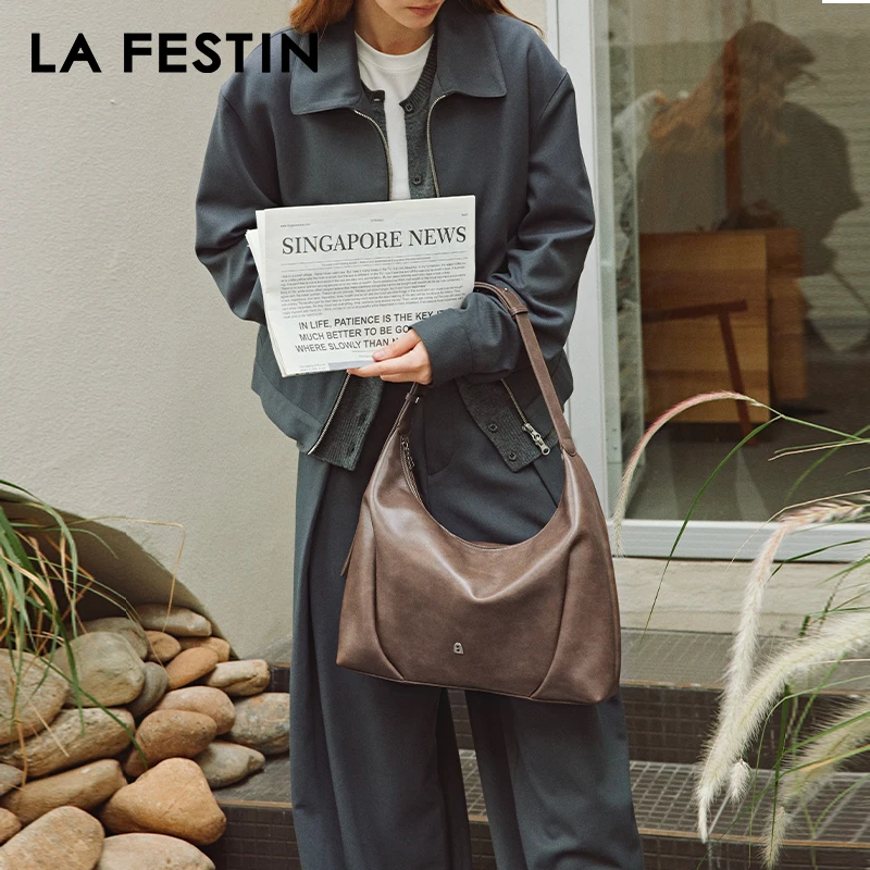 LA FESTIN оригинальная женская сумка на плечо дизайнерские сумки кожаная женские