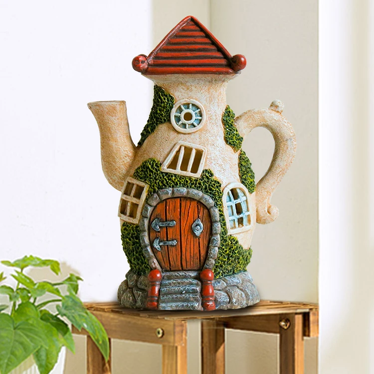 Садовое украшение для двора креативные уличные полимерные поделки в форме