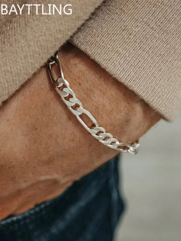 Браслет Figaro для мужчин и женщин