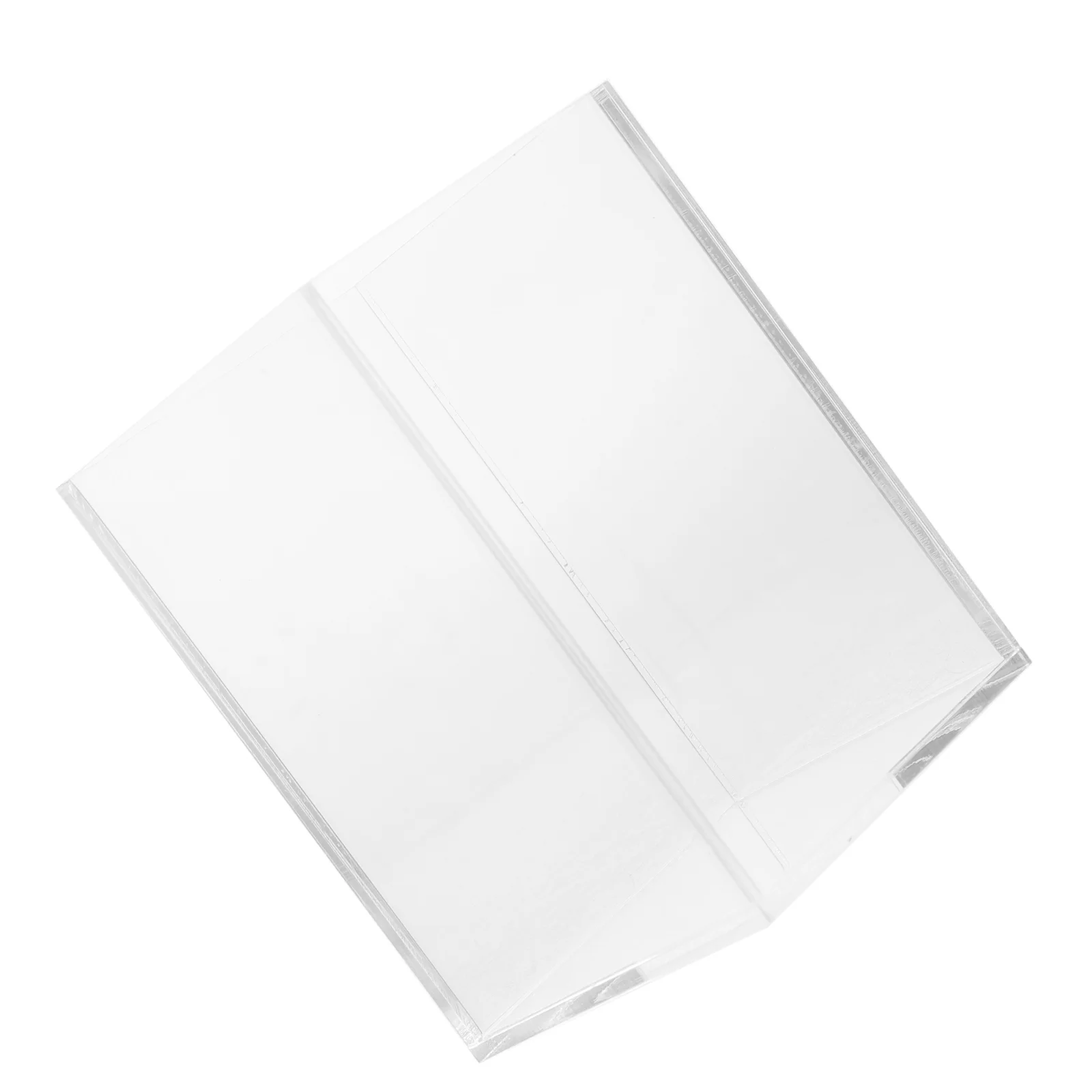 

2pcs Acrylic Pen Organizer Pen Holder Desktop Pen Organizer Acrylic Makeup Brush Holder