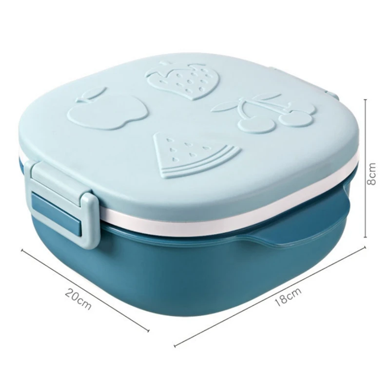 Нагревательный ланч-бокс из нержавеющей стали контейнеры для хранения здоровой