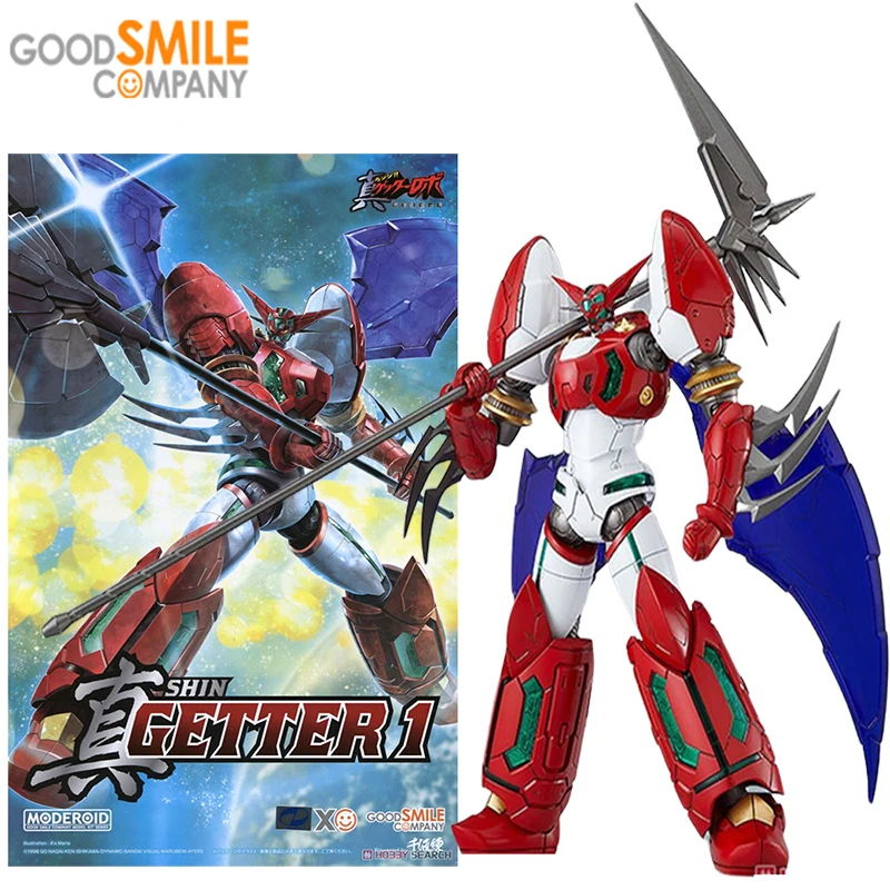 

In Stock Good Smile Company Moderoid Getter Machine Shin Getter Robo Shin Getter 1 Ver. Anime Action Figures Assembly Model Toy