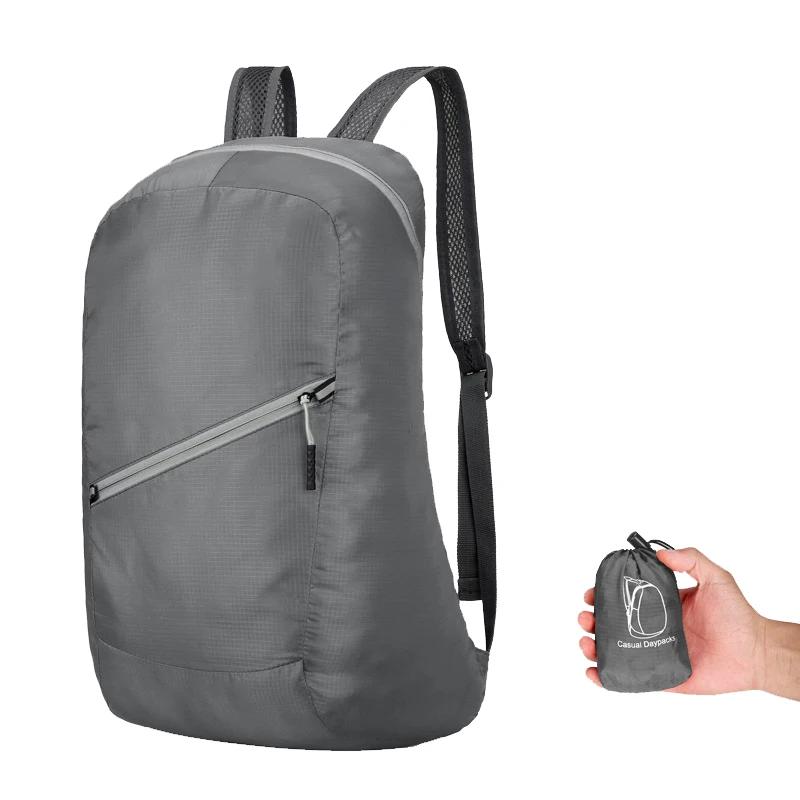 

Outdoor Foldable Skin Bag Ultra-light Portable Backpack for Travel Ultra-thin Sport Backpack for Men and Women HC02