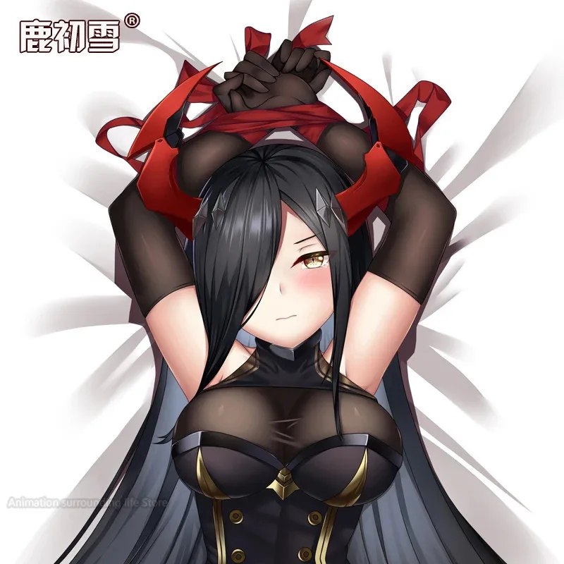 Dakimakura Azur Lane KMS Friedrich der Große Аниме Подушка для тела Двусторонний чехол с принтом в