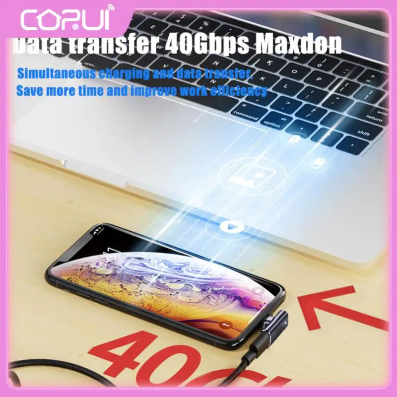 

Magnet Magnetic Charger Adapter Aluminum Alloy 8k@60hz Usb C To Type C Converter 100w Fast Charging 40gbps For Macbook