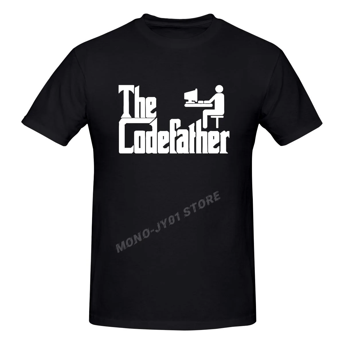 

The Codefather T Shirt Father's Day Present Funny Birthday Gift For Dad Men Geek Programmer Programming O Neck Cotton T-shirt