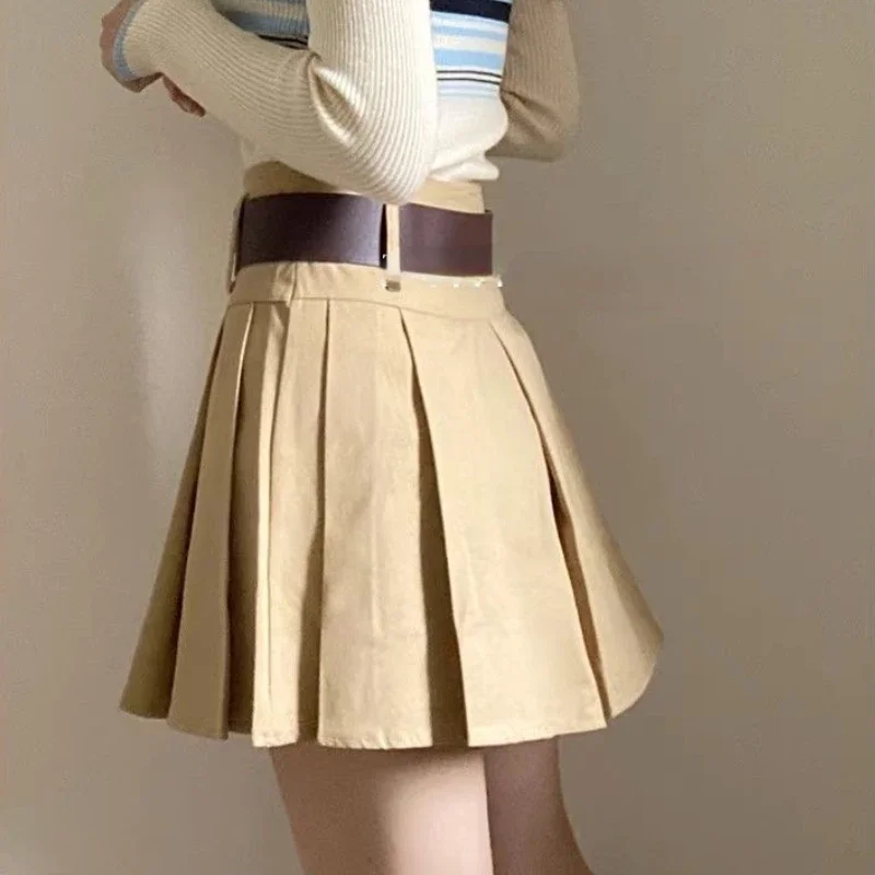 Плиссированные мини-юбки женские в американском стиле ретро сексуальные девушки