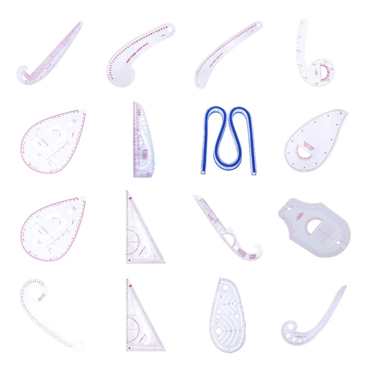 Многофункциональная линейка модный дизайн линейки для резки ткани шитье