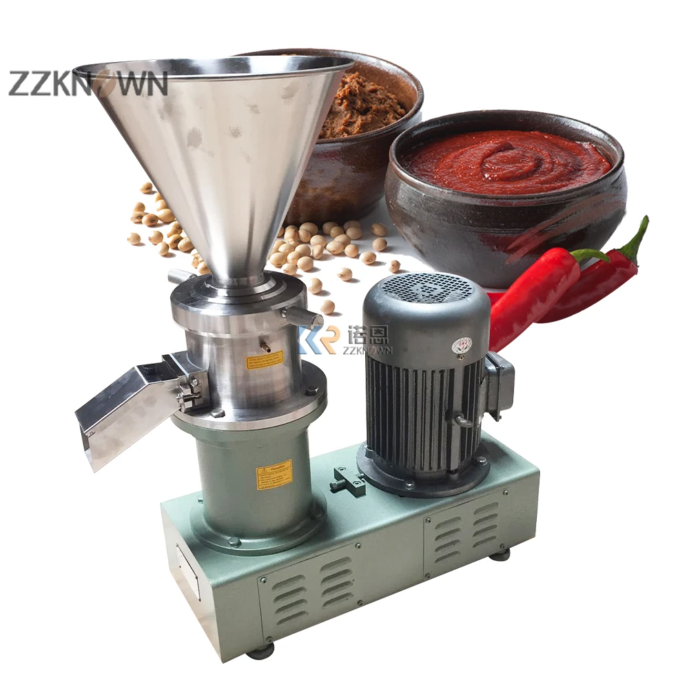 

Colloid Mill Tomato Sauce Machine Plant Commercial Peanut Butter Making Machine Tahini Machine Sesame