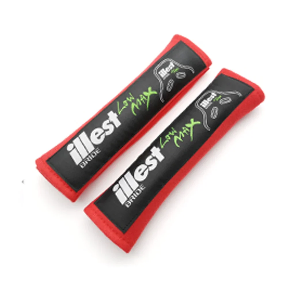 JDM Style ILLEST BRIDE Хлопок для автогонок 1 пара автомобильных ремней накладки на