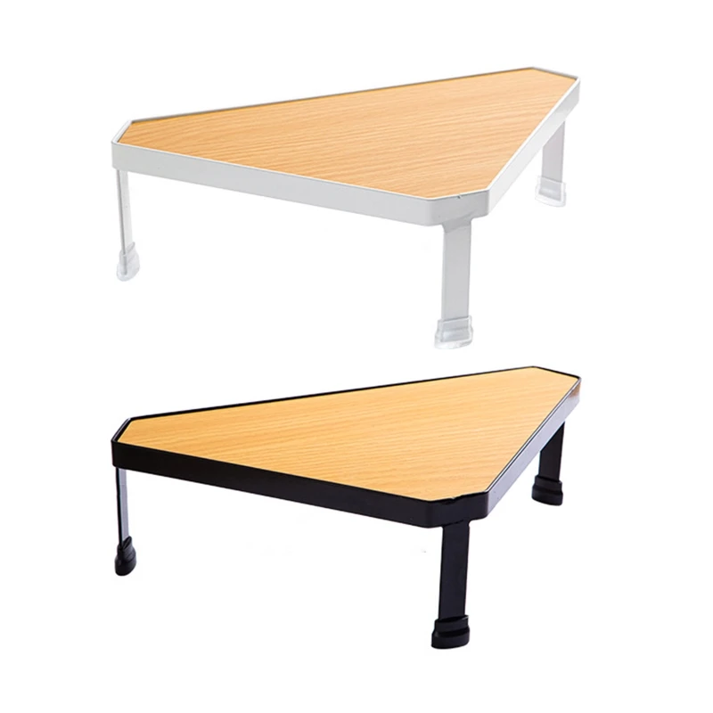 

Треугольная настольная стойка для хранения из кованого железа в японском стиле, металлический напольный Органайзер