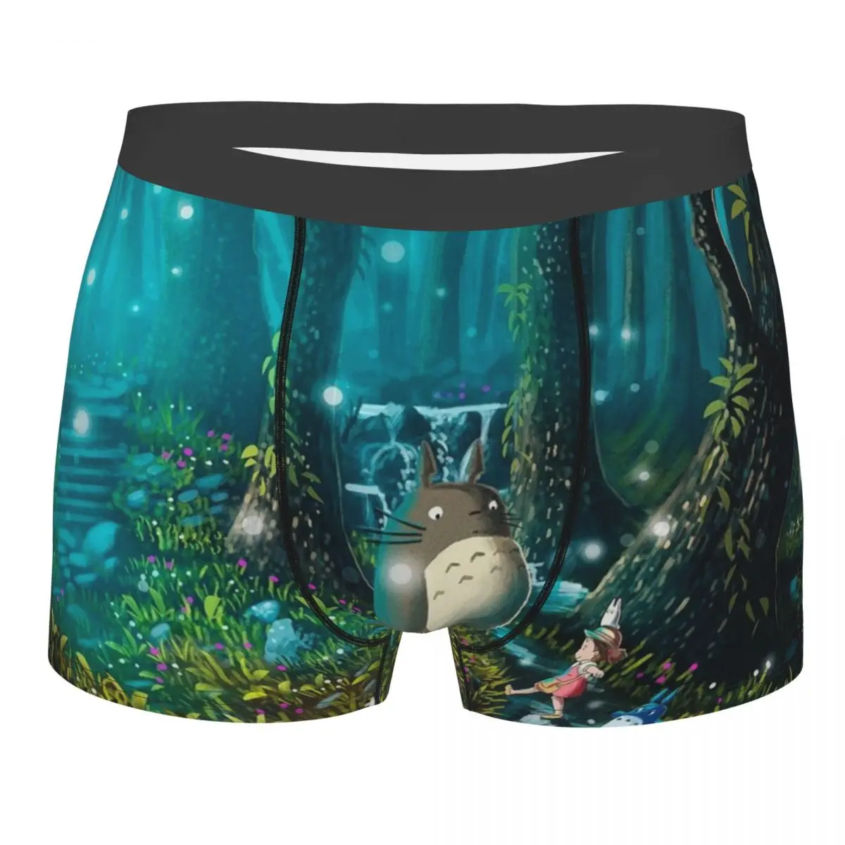 

My Neighbor Totoro Boxer Shorts Men 3D Printed Male Breathbale Studio Ghibli Anime Hayao Miyazaki Underwear Panties Briefs