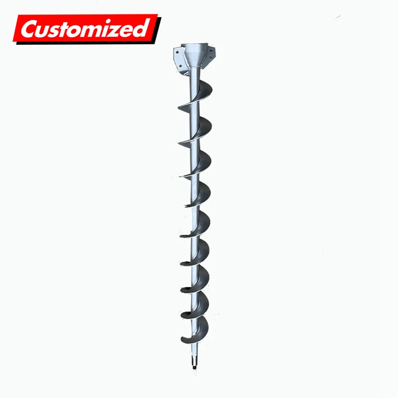 

OEM Custom High Quality Stainless Steel Screw Auger Long Helical Screw Blade For Combine Harvester