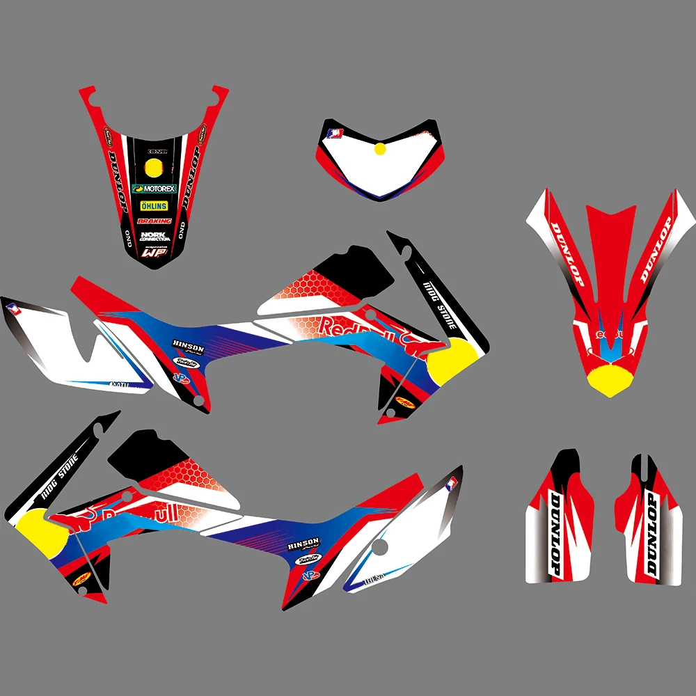 

3 м Обтекатели наклейки Набор наклеек для Honda CRF 250L 250M 2012 - 2021 2013 2014 2015 2016 2017 2018 2019 CRF250L CRF250M