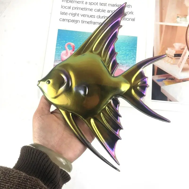 Силиконовые формы в виде рыбы 3D скульптуры Platax Teira креативная форма из смолы