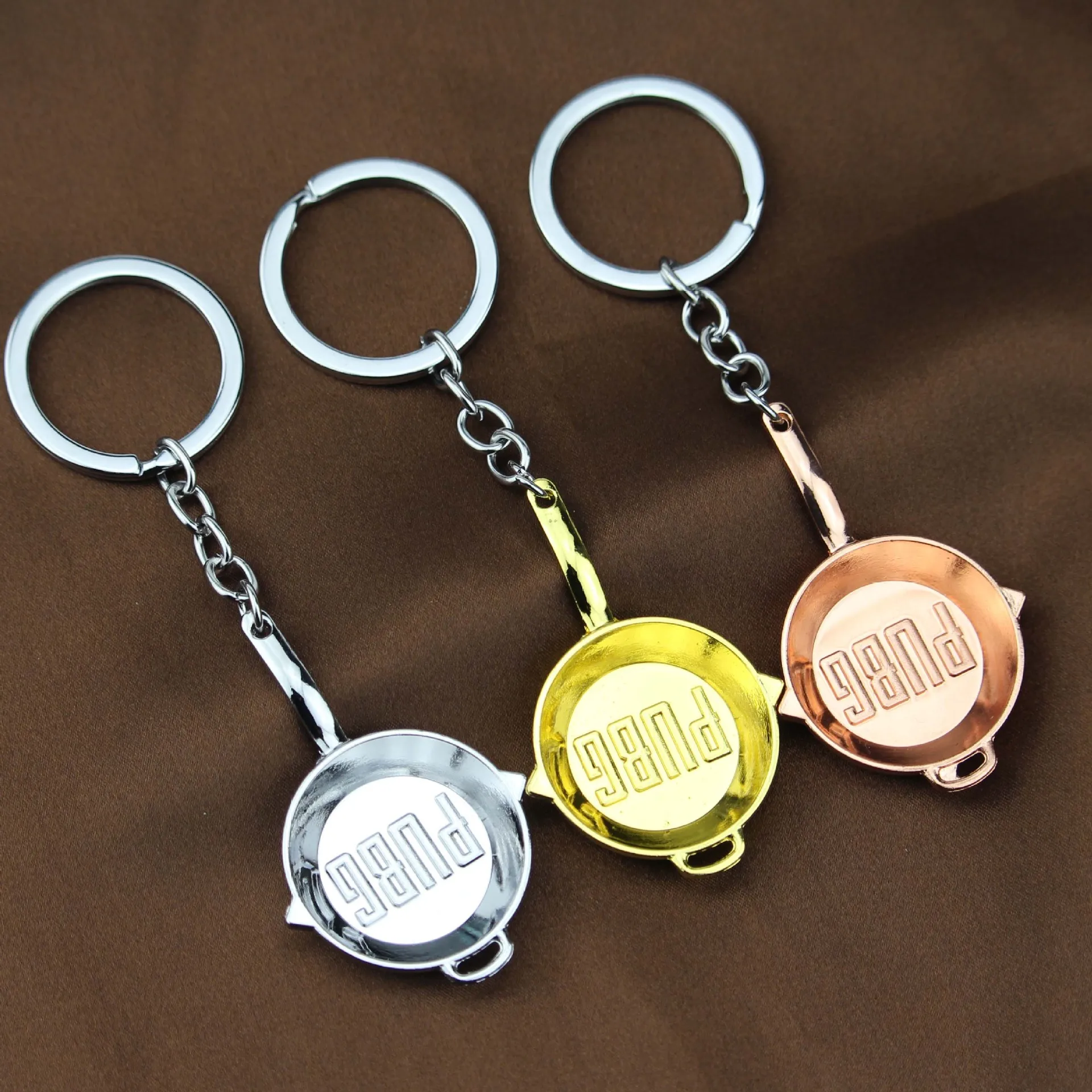 Брелок Playerunknowns Battlegrounds Pubg Аксессуар Для Косплея Металлический Браслет Кольцо