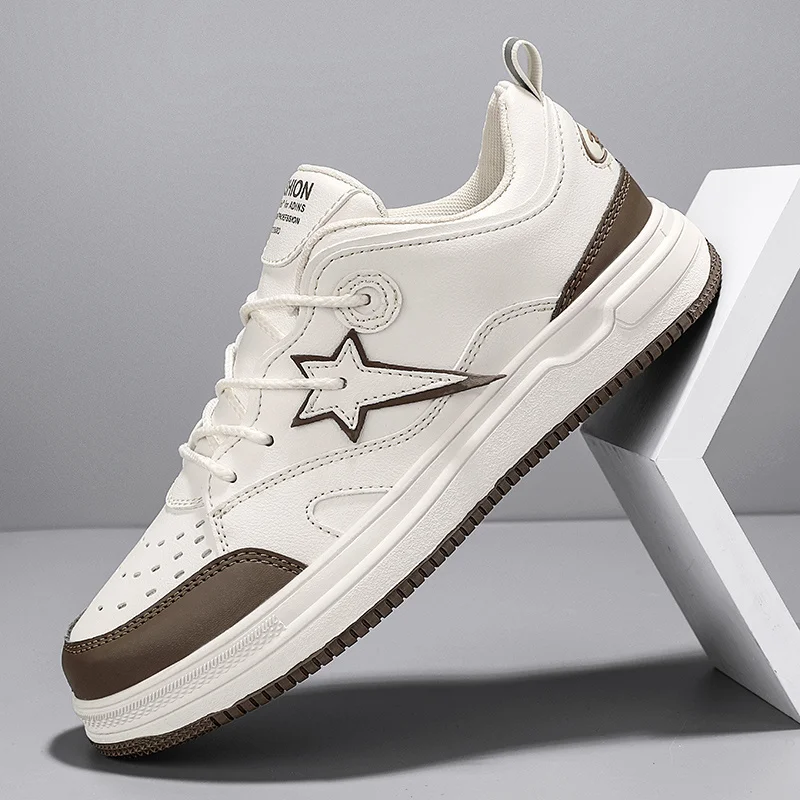 

Trend All-match Men's Casual Shoes Quality Lace-up Zapatos De Hombre Breathable Hard-wearing Male Sneakers Fashion New Arrivals