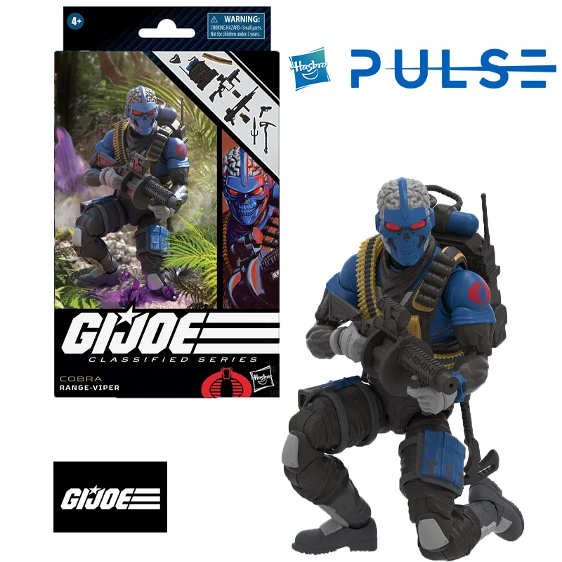 

Original Spot Goods Hasbro G.i. Joe Classified Series Range-Viper Collection Model Movable Figure Original Boy Halloween Gift