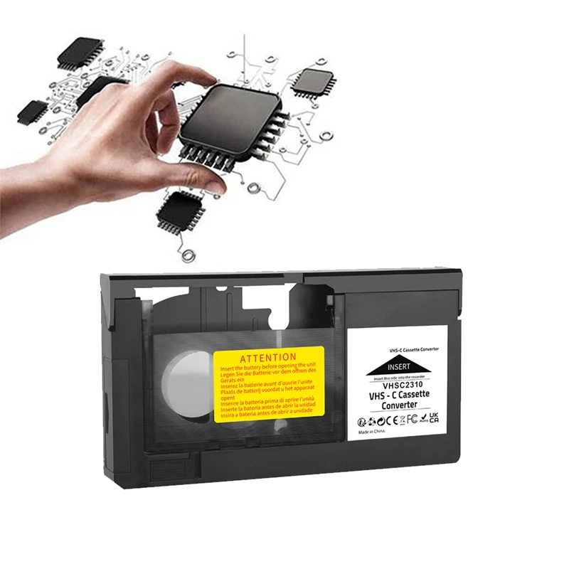 Кассета конвертер VHS-C для Panasonic VHS в VHSC SVHS-C