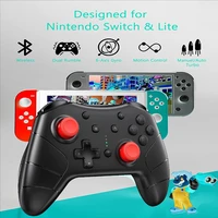 vogek wireless controller with headphone jack ajustable dual vibration control gamepad for nintendo switch lite game console