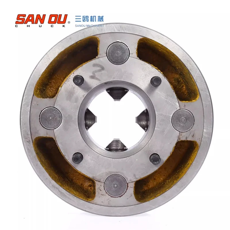 SANOU 250 мм токарный патрон 4-кулачковый независимый K72-250 Металлический ручного типа