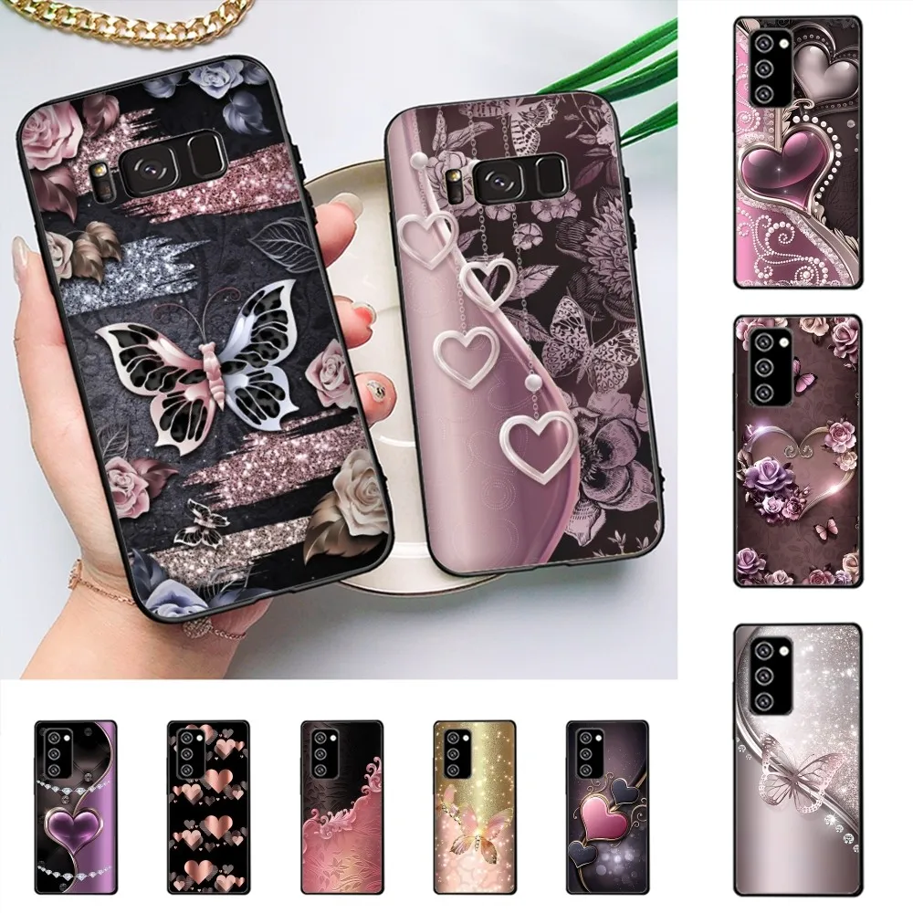 

Love Bow Clear Phone Case For Samsung J 7 Plus 7core J7 Neo J6 Plus Prime J6 J4 J5 Mobile Cover