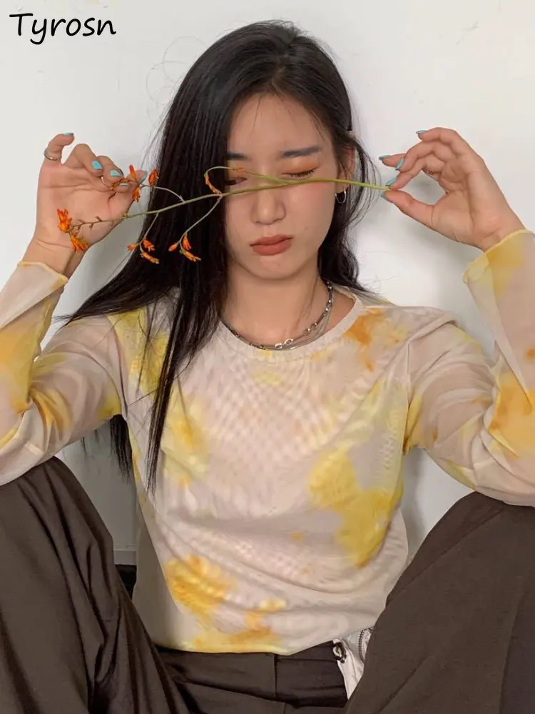 

Женские дизайнерские футболки в стиле ретро, универсальные, солнцезащитные, дышащие, милые, креативные