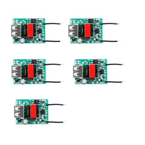 Изолированный понижающий модуль DC-DC 12-72В до 5В 1A USB