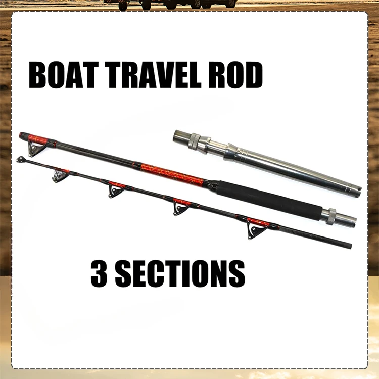 Для ловли тунца марлина Тенкара морской соленой воды большие удочки для