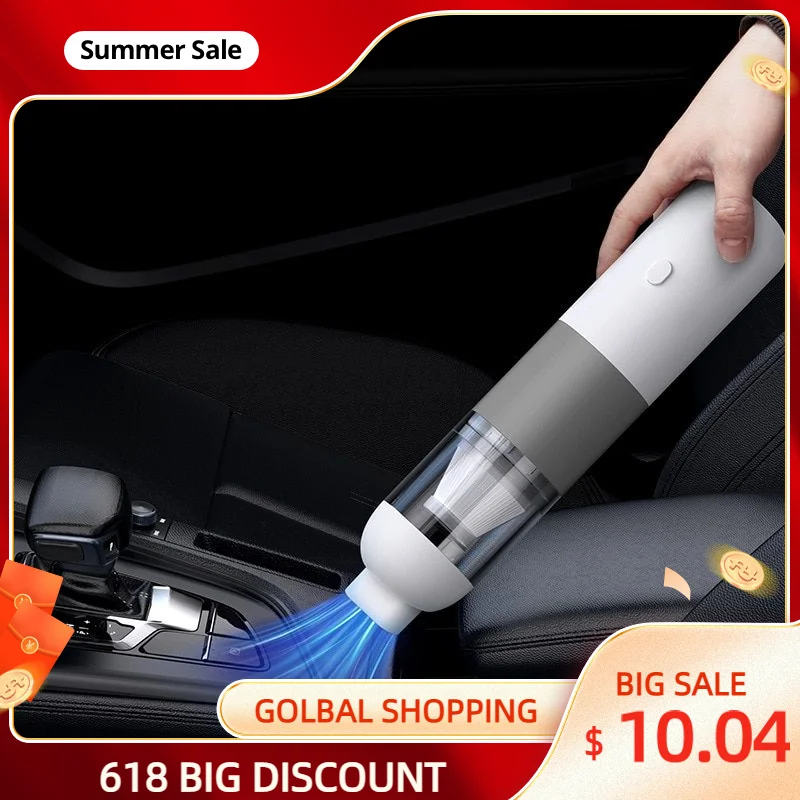 

Car Vacuum Cleaner Rechargeable Handheld Vacuum Cleaner Car Home Dual Purpose Wireless Dust Catcher