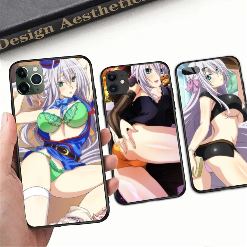 

Сексуальный чехол для телефона для старшей школы DXD для iPhone 14 13 12 11 XS X 8 7 6 Plus Mini Pro Max SE 2022 черный мягкий чехол Funda Shell