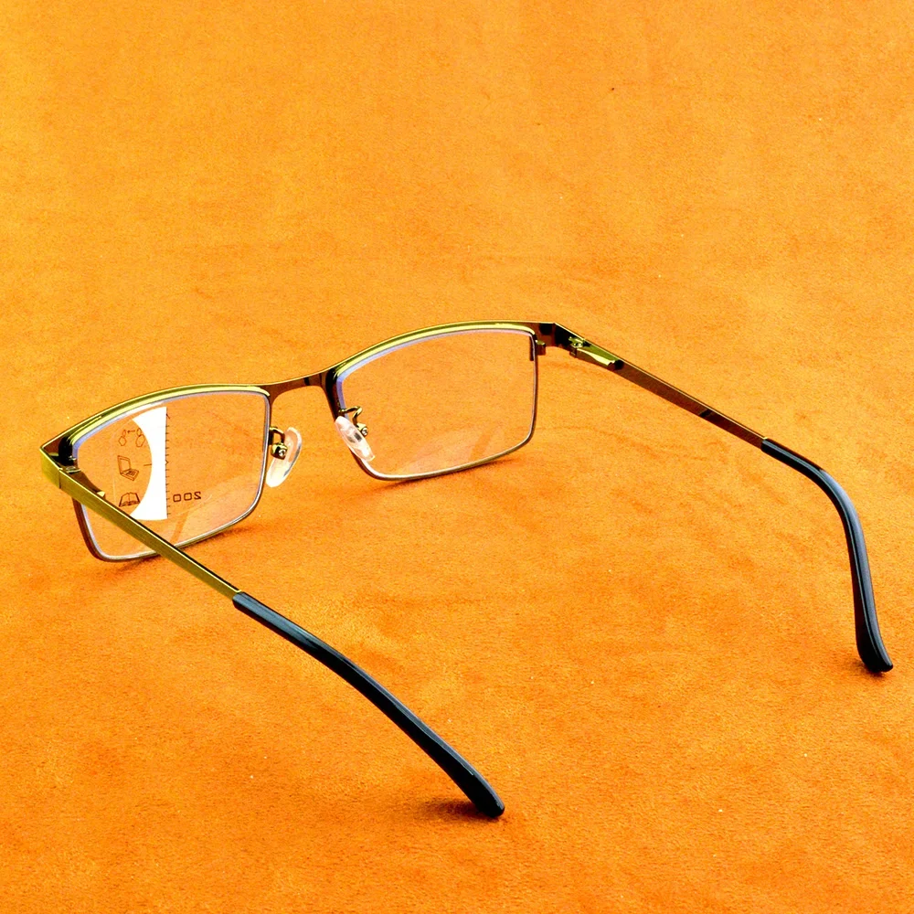 Progressive Multifocal Reading Glasses Portable Near Far Sight Diopter Eyewear +0.75 to +4