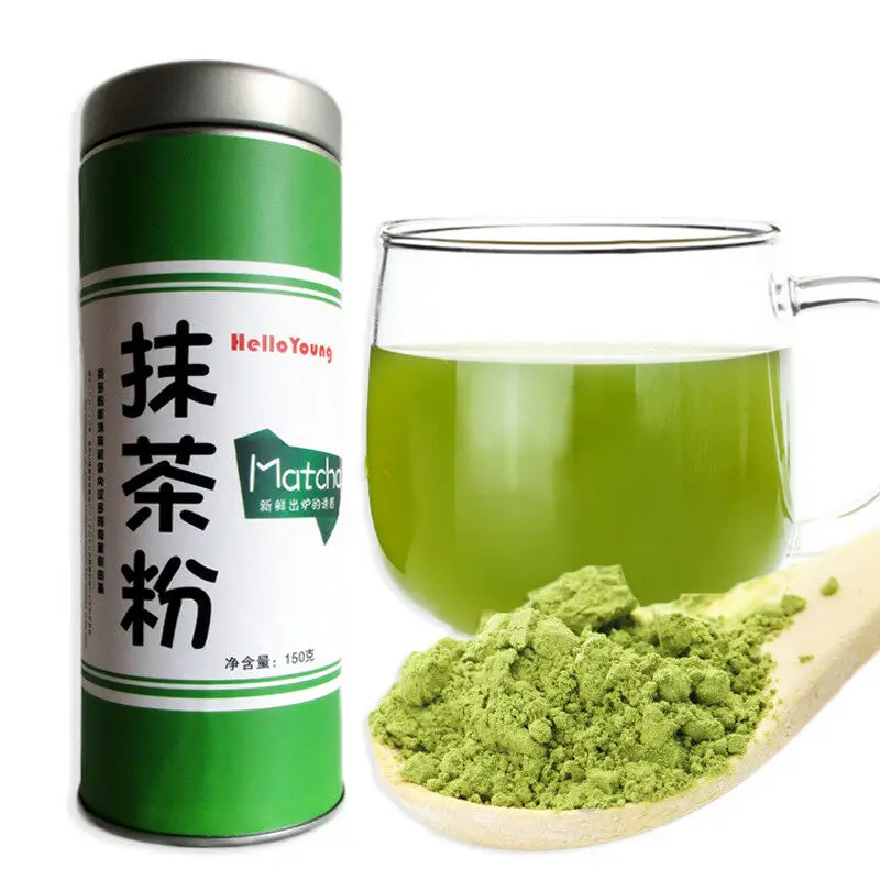 

100% органический чай Матча диетический чай премиум-класса, китайский порошок зеленого чая маття для похудения