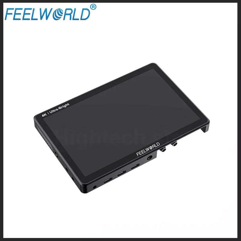 FEELWORLD LUT11S 10.1 Inch 2000nit Ultra Bright IPS Touch Screen 3DLUT 3G-SDI HDMI DSLR Camera Field Monitor with F970 External - купить по
