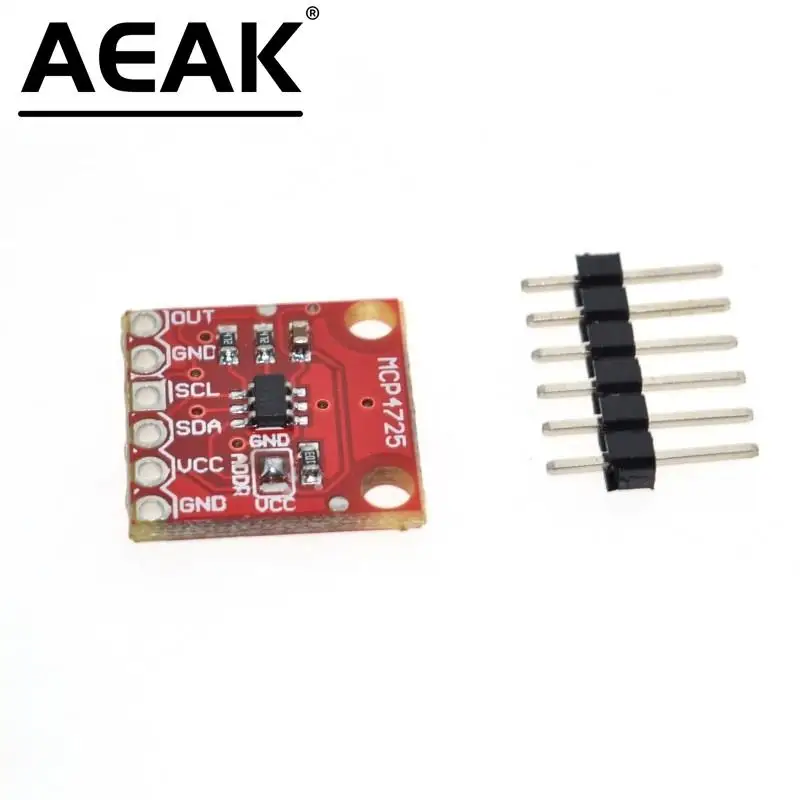 MCP4725 I2C DAC плата разработки модуля прерывания