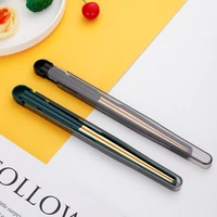 kitchen accessories stainless steel chopstick lunch tableware travel portable chopsticks folding cover storage box dinnerware