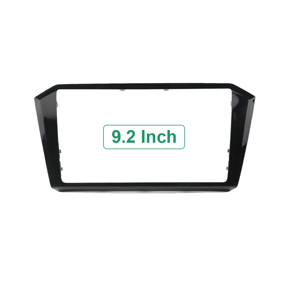 

8-дюймовая 9,2-дюймовая CD-панель OEM ABS, головное устройство, фортепиано, черная рамка экрана для VW Passat B8 после 2018 г.