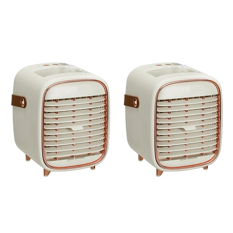 

Mini Portable Air Conditioner USB Air Cooler Fan Water Cooling Fan Mobile Air Conditioning For Home Office Cars