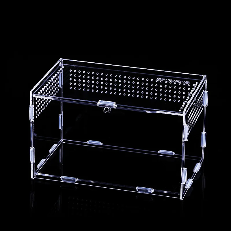 Семейная коробка контейнер для кормления рептилий аквариум разведения