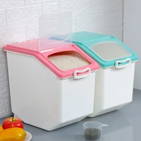 large food storage container dry food rice dispenser flour large containers with lids for kitchen sealed crisper grains tank