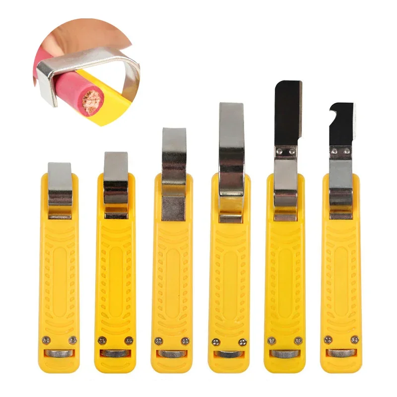 Новый портативный мини-нож для зачистки проводов комбинированный инструмент