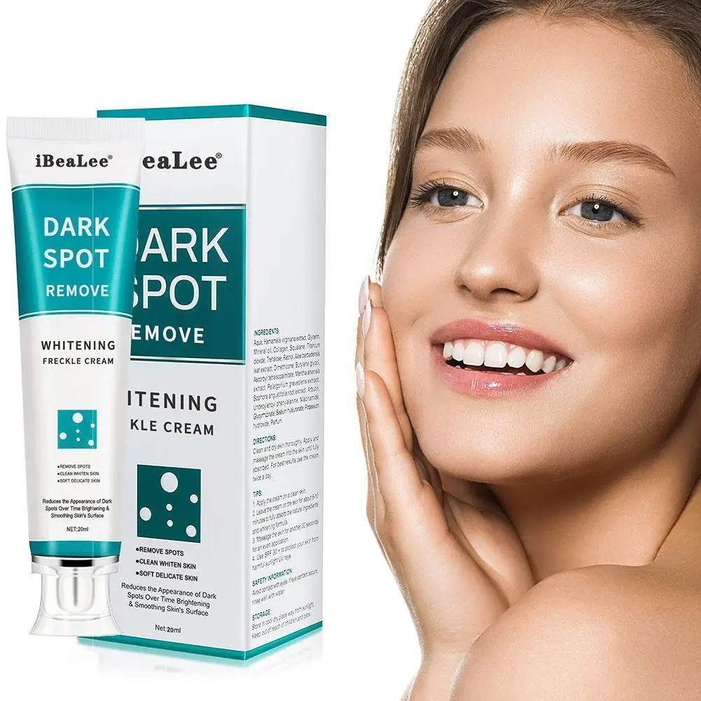 

20/60ml Whitening Freckle Cream Face Moisturizer Remove Melasma Anti-Aging Skin Repair Brightening Remover Dark Spo L5Z4