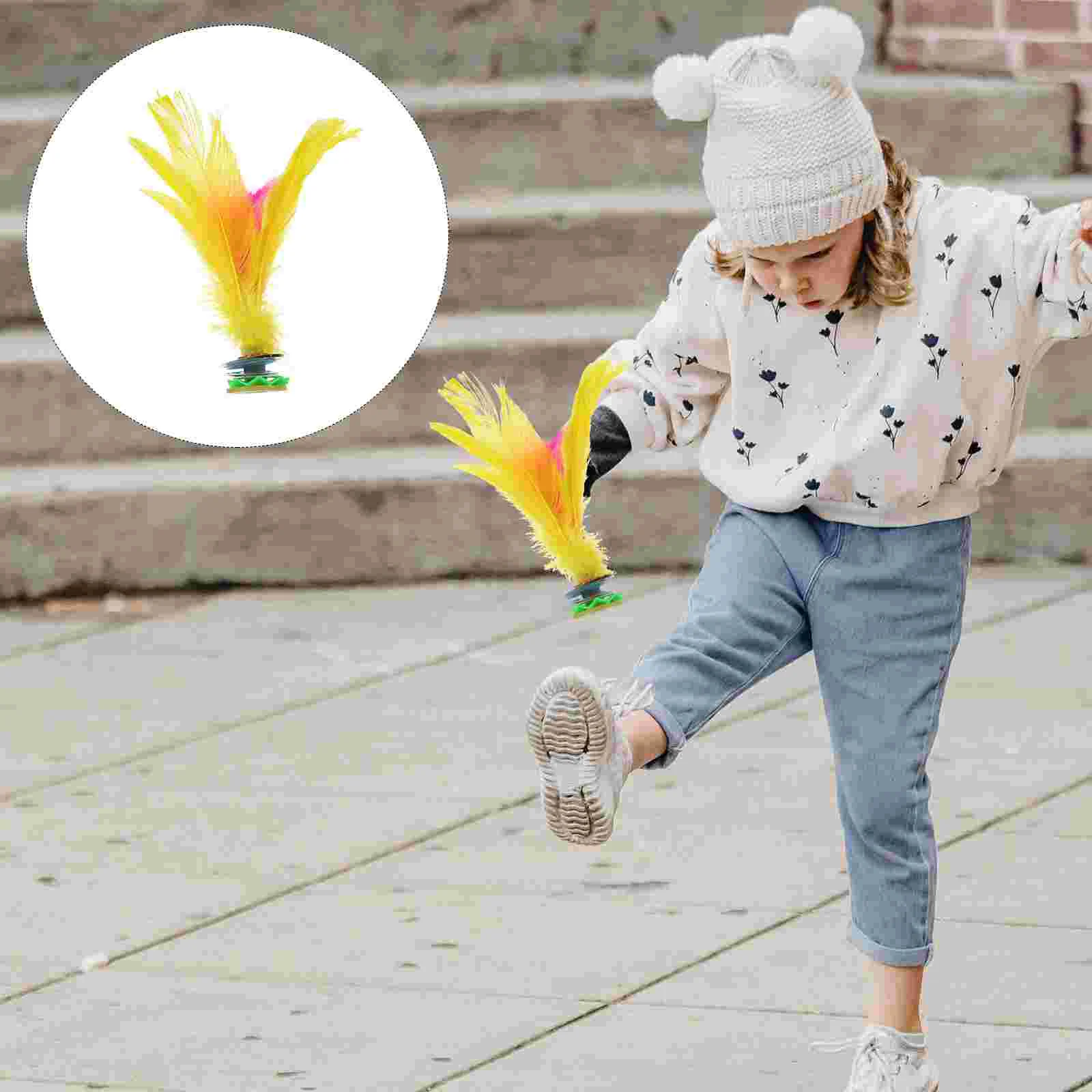 

5 шт., легкие цветные шикарные воланы для ног